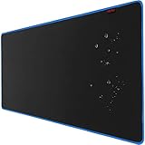 Psitek 36x16 Inches XXL Large Gaming Mouse Pad Blue