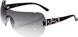Guess Women's Gradient GU7214-BLK-35 Purple Rimless Sunglasses