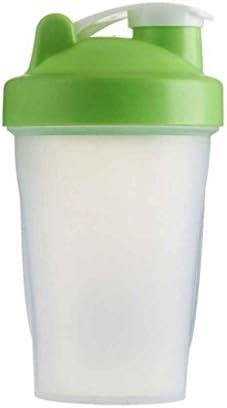 Deinbe 400ml Shake Gym Protein Shaker Mixer Drink Whisk Ball Portable Leakproof Sports Camping Shaker Water Bottles