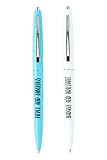 Inspirational Badass ballpoint pens for women, great office gifts for boss, cute school office supplies for her, funny birthday gifts