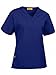 WonderWink Women's Origins Bravo V-Neck Top, Galaxy Blue, Medium