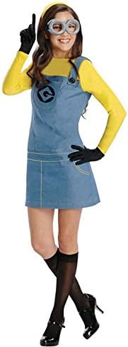 hhalibaba Women Halloween Costume Adult Jumpsuit Despicable Me Anime Cosplay Female Role Play Games Party Disguise Dress