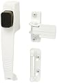 Prime-Line Products K 5116 Push Button Latch with Tie Down, White