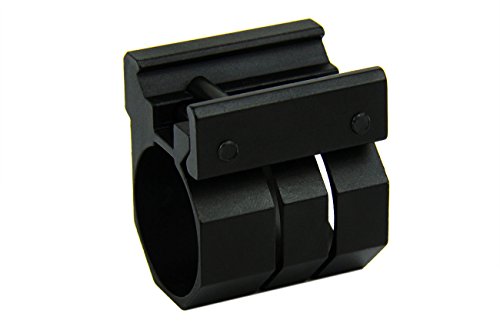 TacFire Tactical T6 6061 Aluminum 1" Picatinny/Weaver Rail Flashlight/Laser Mount - Thumbnail 4