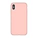 DTTO iPhone Xs Max Case, 7 Colors Silicone Case [Romance Series] Slim Fit Cover with Hybrid Protection for Apple iPhone 10s Max 6.5 Inch (2018 Released) - Crystal Pink