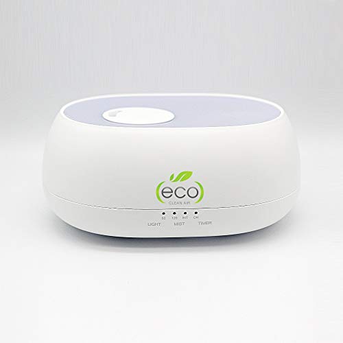 Tesco Cloud Mist Air Humidifier, Aroma Diffuser With Multi Color Lamp, 500Ml