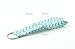 Doliphine Wave Fabric Wristlet Chevron Lanyard Key Chain for Key fob, Key, ID Badge Holder, USB, Purse (Aqua)