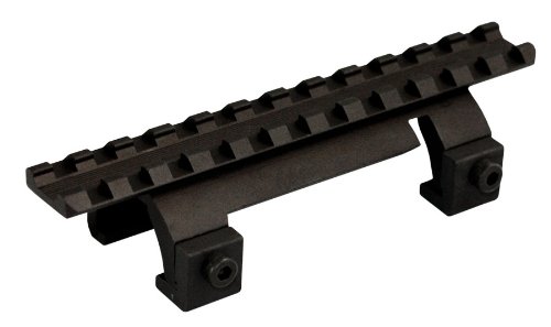 Aim sports mp5/h and k scope mount, small, black