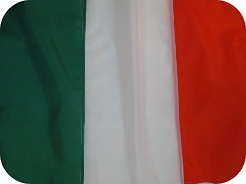 IRISH FLAG 3x5 ft - Beautiful, Durable, All Weather Nylon, IRELAND FLAG with Fully Sewn VIBRANT STRIPES - UV FADE RESISTANT with Grommets – 100% Made in the USA