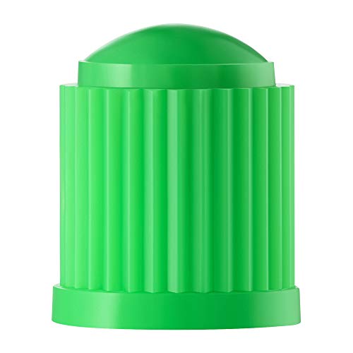 image for Valve-Loc Tire Valve Caps (25-Pack) Green, Universal Stem Covers for C