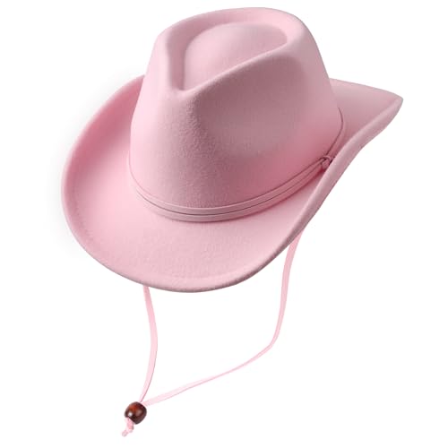 1 Pack Cowboy Hat: Light Pink 17-04