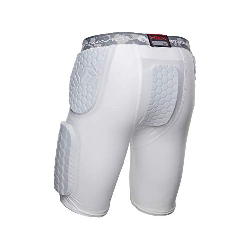 McDavid Padded Compression Shorts with HEX Pads. DualDensity Thudd