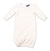 KicKee Pants Layette Gowns - Natural-0-3M [Apparel]