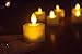 LULUBRO LED Tea Light Candles,Battery Operated Warm White Flameless Window Pillar Candle Bluk with Dancing Flickering Bulb for Valentine's Day/Wedding/Birthday-Pack of 6