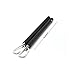 Scarlet Kitten Adjustable Stainless Steel Black Spreader Bar Set