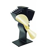 Ecofan 812AMBBX AirMax Large Heat Powered Wood Stove Fan, Made in Canada, Gold