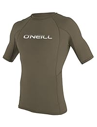 O'Neill Hombres pieles básicas UPF 50+ Rash Guard de manga corta