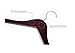 Topline Classic Wood Shirt Hangers - Cherry Finish (10-Pack)