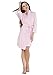 Godsen Women's Comfort Cotton Bathrobe Short Robes Sleepwear