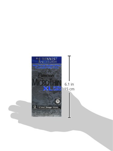 Kimono Microthin XL Extra Large, 12 Count - Thumbnail 4