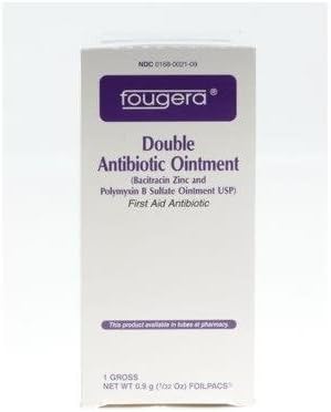 Fougera Double Antibiotic Ointment Foilpacs 144 EA - Buy Packs and SAVE (Pack of 2)