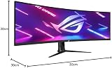 ASUS ROG Strix XG49WCR 49" 5120x1440 165Hz ELMB Sync DisplayHDR 400 USB-C view 9