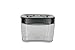 Click Clack Cube 1-Quart Storage Container with Stainless Steel Lid