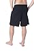 Fruit of the Loom Men's Jersey Short Black XL