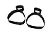 Kemuse Sex Nylon Velcro Hand Cuffs Bondage Wrist and Thigh Restraints Strap in Black, 4 Ounce