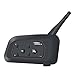 EJEAS Wireless Bluetooth Football Referee Intercom Motorcycle Snowmobile Headset Full Duplex Waterproof Interphone with FM Function for 4 Users V4C 1200M