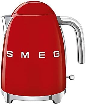Smeg KLF03GOUK 50's Style Jug Kettle, Soft Opening, 360 Swivel Base