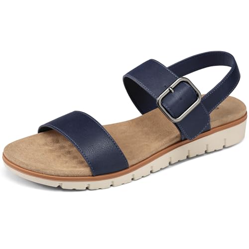 SHIBEVER Flat Sandals