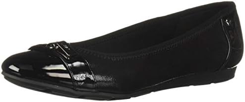 Anne Klein Women's Able Ballet Flat Shoe Wide Width, Black Multi Fabric,  39.5 EU Wide price in UAE | Amazon UAE | kanbkam