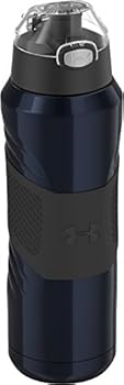 under armour dominate 24 ounce vacuum insulated stainless steel bottle with flip top lid