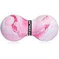 FITZELAR Double Lacrosse Massage Ball for Myofascial Release, SGS Certification, Massage Deep Tissue for Waist Back Feet, Trigger Point Therapy, Muscle Knots, Peanut Massage Ball for Muscle Pain