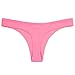 ANZERMIX Women's Breathable Cotton Thong Panties Pack of 6