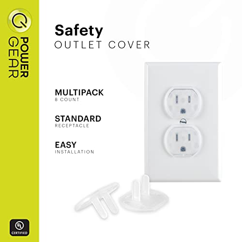 Power Gear Outlet Covers Baby Proofing Child Proof Plug Covers for