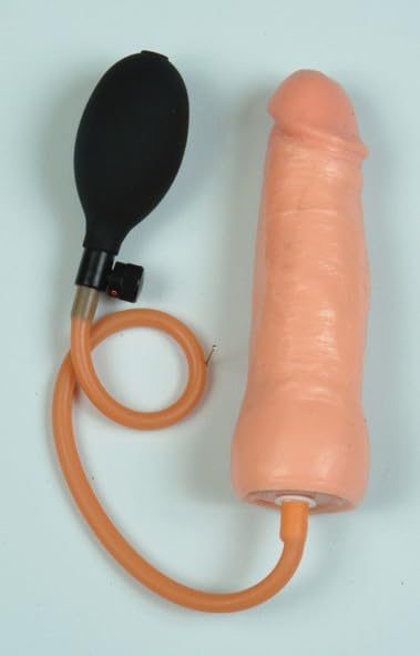 Reel Penis with Pump, 18 cm