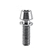 M6X16/20 Titanium Bolts Screws, 6pcs MTB Road Mountain Bike Bicycle Stem Bolt Screws Titanium Tapered Head Bolt Screw with Washer (M6X16mm-Silver)thumb 2