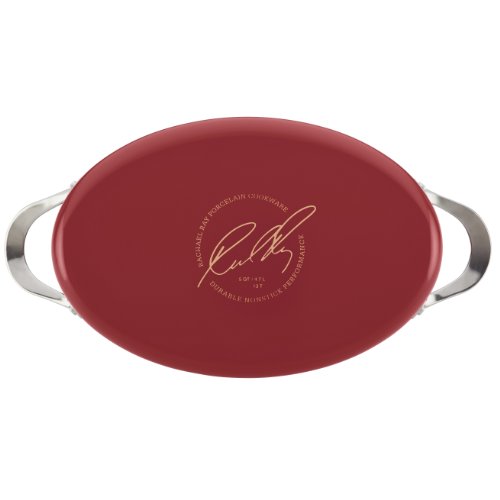 2 Rachael+Ray+Porcelain+Nonstick+Cranberry