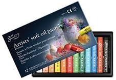 Mungyo Gallery Soft Oil Pastels Set of 12 - Assorted Colors by Mungyo Gallery