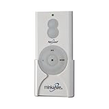 Minka-Aire RC213, Hand Held 3-Speed Fan & Up/Down Light Dimmer (with Wall Holster)