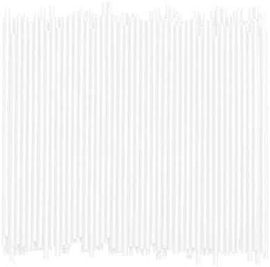 Disposable Plastic Coffee Stirrer Straws – 5 Inch, Pack Of 1000, Pink, Polypropylene Sip & Stir Sticks