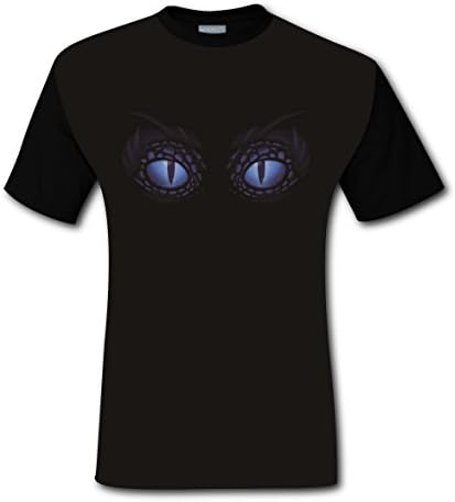 Crew Neck New Awesome Shirt 3D Customized With Blue Eyes Of The Dragon For Men L