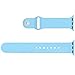 Piwjo Silicone Apple Watch Band and Replacement Iwatch Bands Series 1,Series 2,Series 3 (42mm S/M, Blue)