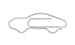 Genuine Porsche 911 shaped Paperclips - Set of 100