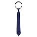 Alizeal Knit Tie for Men, Solid Slim Casual Knitted Neckties,Navy