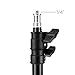 Lightdow 2-Pack of 6.5ft / 2m Adjustable Light Stand Tripod with 1/4