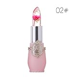 Sothread Minfei Flowers Crystal Jelly lipstick Magic Change Color Moisturizer Lip Balm (#2)