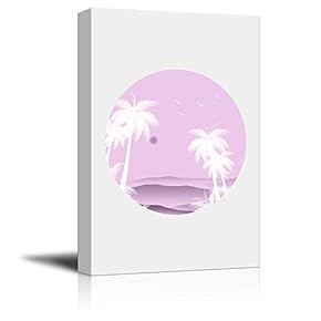 signwin Canvas Wall Art Circular Pattern Landscape Canvas...